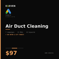 Air Duct Cleaning Google Ads Template - $97