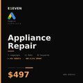 Appliance Repair Google Ads Template - $497