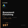 Basement Finishing Google Ads Template - $97