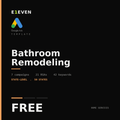 Bathroom Remodeling Google Ads Template - Free