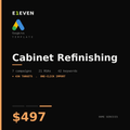 Cabinet Refinishing Google Ads Template - $497