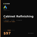 Cabinet Refinishing Google Ads Template - $97