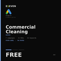 Commercial Cleaning Google Ads Template - Free