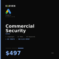 Commercial Security Google Ads Template - $497