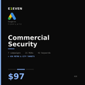 Commercial Security Google Ads Template - $97