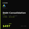 Debt Consolidation Google Ads Template - $497