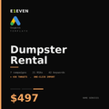 Dumpster Rental Google Ads Template - $497