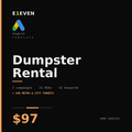 Dumpster Rental Google Ads Template - $97