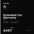 Extended Car Warranty Google Ads Template - $497