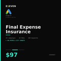 Final Expense Insurance Google Ads Template - $97
