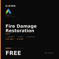 Fire Damage Restoration Google Ads Template - Free