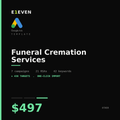 Funeral Cremation Services Google Ads Template - $497