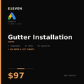 Gutter Installation Google Ads Template - $97