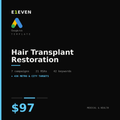 Hair Transplant Restoration Google Ads Template - $97