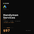 Handyman Services Google Ads Template - $97