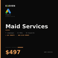 Maid Services Google Ads Template - $497