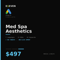 Med Spa Aesthetics Google Ads Template - $497