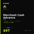 Merchant Cash Advance Google Ads Template - $97