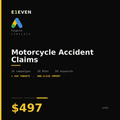 Motorcycle Accident Claims Google Ads Template - $497