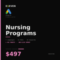 Nursing Programs Google Ads Template - $497