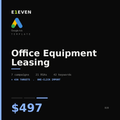 Office Equipment Leasing Google Ads Template - $497