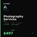 Photography Services Google Ads Template - $497