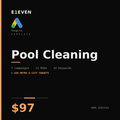 Pool Cleaning Google Ads Template - $97