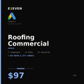 Roofing Commercial Google Ads Template - $97