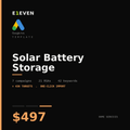 Solar Battery Storage Google Ads Template - $497