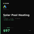 Solar Pool Heating Google Ads Template - $97