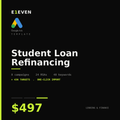 Student Loan Refinancing Google Ads Template - $497