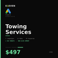 Towing Services Google Ads Template - $497