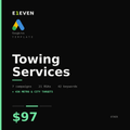 Towing Services Google Ads Template - $97