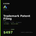 Trademark Patent Filing Google Ads Template - $497