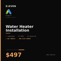 Water Heater Installation Google Ads Template - $497