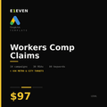 Workers Comp Claims Google Ads Template - $97